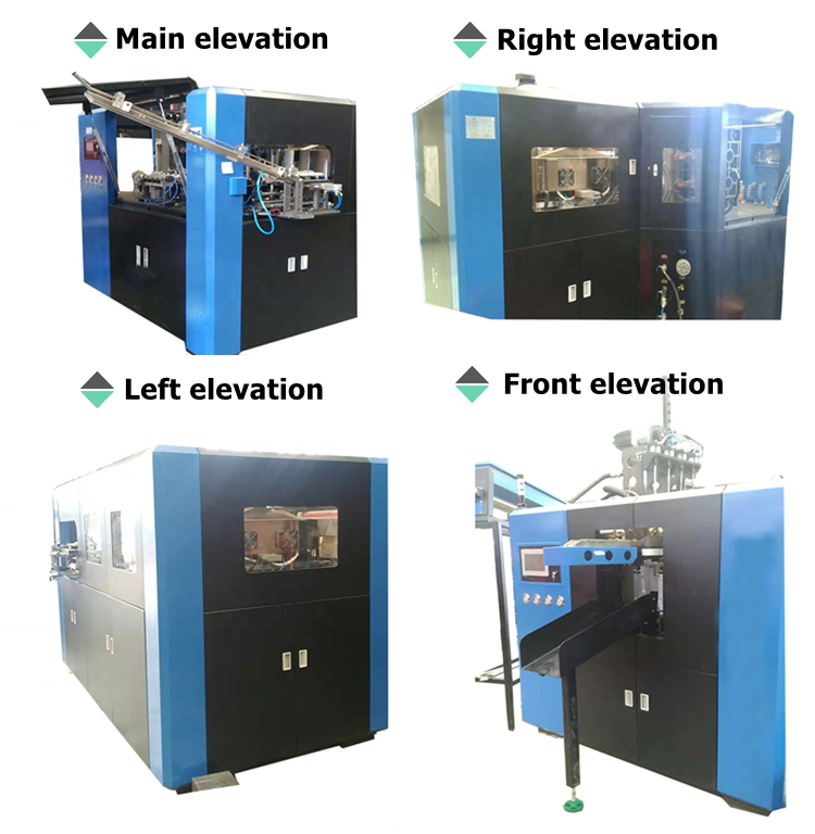 selling hot sell bolw moulding machines servo motor driven with low price