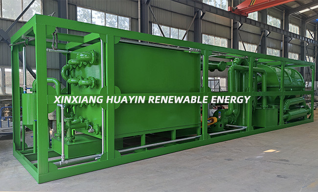 500kg Tyre Pyrolysis Machine Waste Plastic Pyrolysis Equipment
