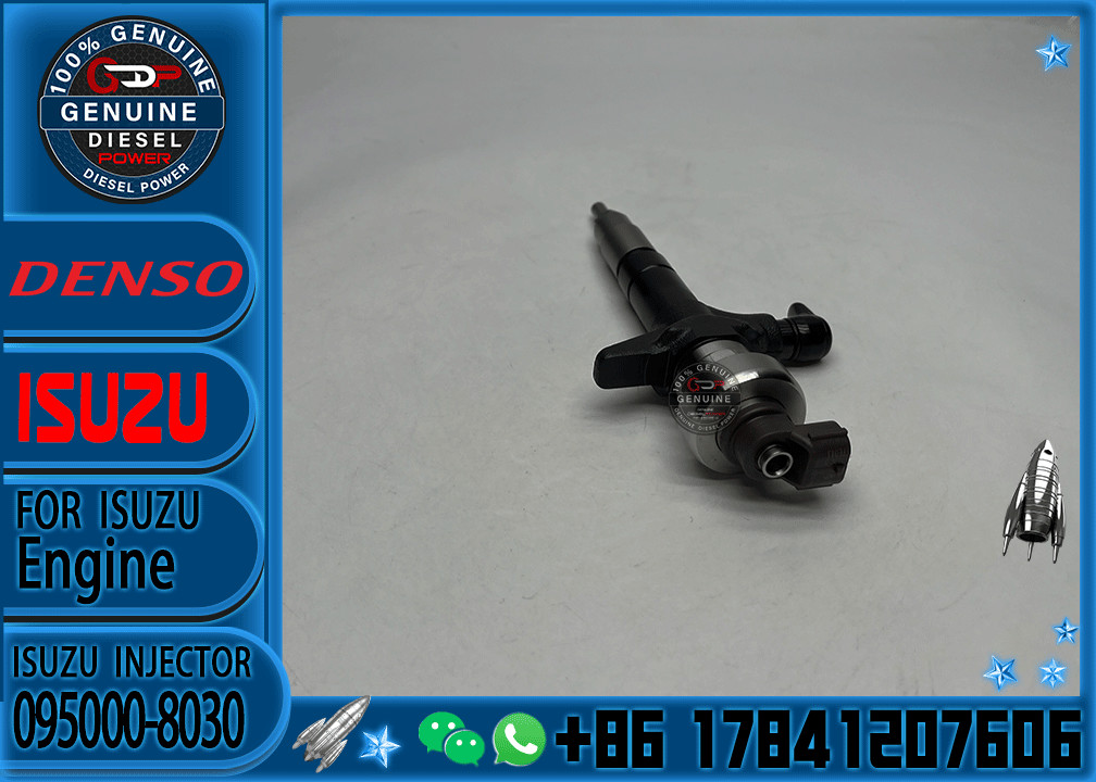 Diesel Injector 095000-8030 Common Rail Injector 8-98074909-2 For Isuzu 4JJ1