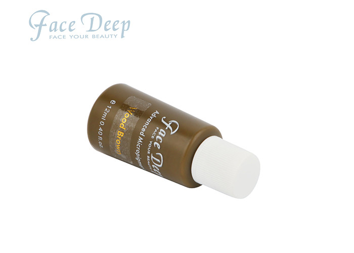 Face Deep 33 Colors Eyebrow Micro Tattoo Ink Microblading Semi Permanent Makeup Pigment Wood Brown