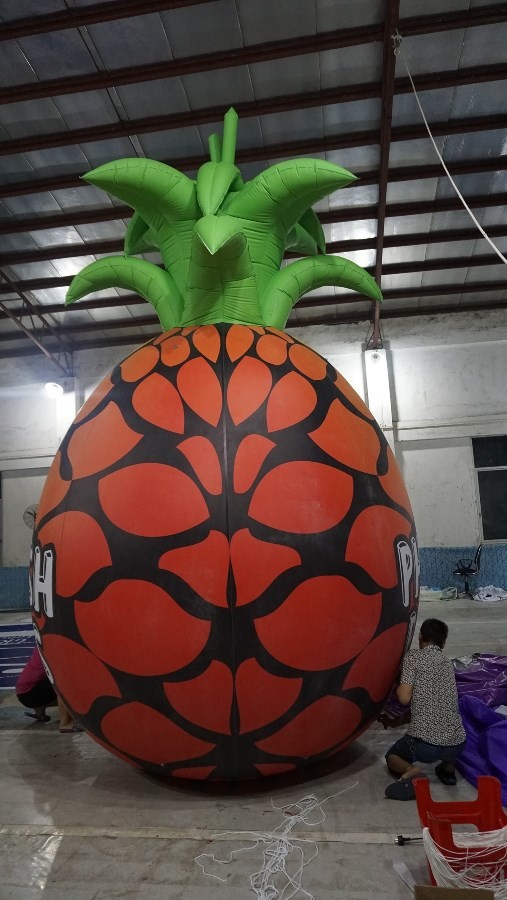 16ft Helium Pineapple Shaped Balloons High Resolution No Toxtic