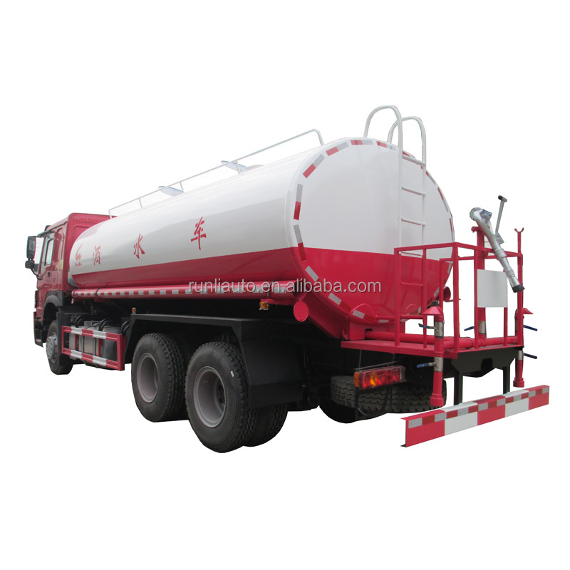 SINOTRUK Howo 6x4 20000L Water Vehicle 20000L Water Sprinkler Truck 20000L Water Sprinkling Truck