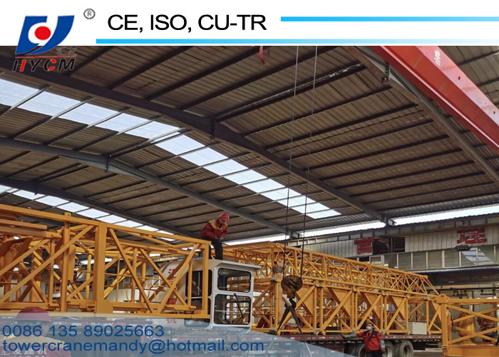 Brand New Model Tower Crane PT5515 Topless Tower Cranes 55m Tower Crane Jib Length 6tons Self Climbing Crane
