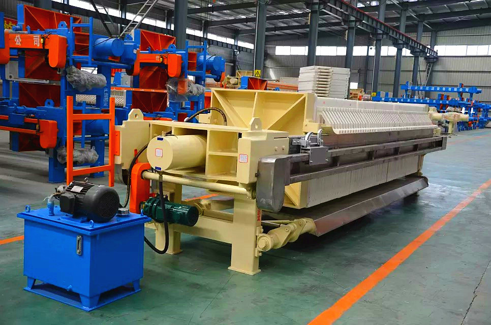 New Technology Diaphragm Filter Press Fully Automatic For Steel Industry