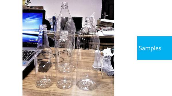 4 Cavity Pet Water Bottle Blow Molding Machine Juice Drinking Water Bottle