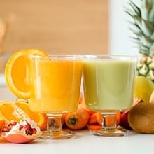 Portable Blender, Vaeqozva USB Rechargeable Smoothie on the Go Blender Cup with Straws, Protein Shakes Fruit Mini Mixer
