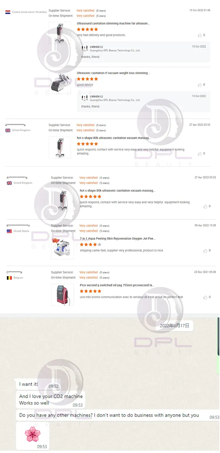 Anti Aging Vacuum Cavitation Machine 80K Laser Cellulite Remover