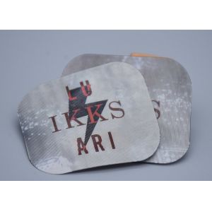 TPU Material Printed Custom Garment Labels With Four Colour Logos