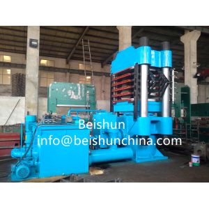 EVA Mat Hot Pressing Machine For Vulcanizing With 1200 Times 1100 Hot Plate Size