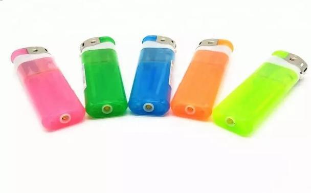 Red Lovely Bear Electronic Refillable Cigarette Gas Lighter
