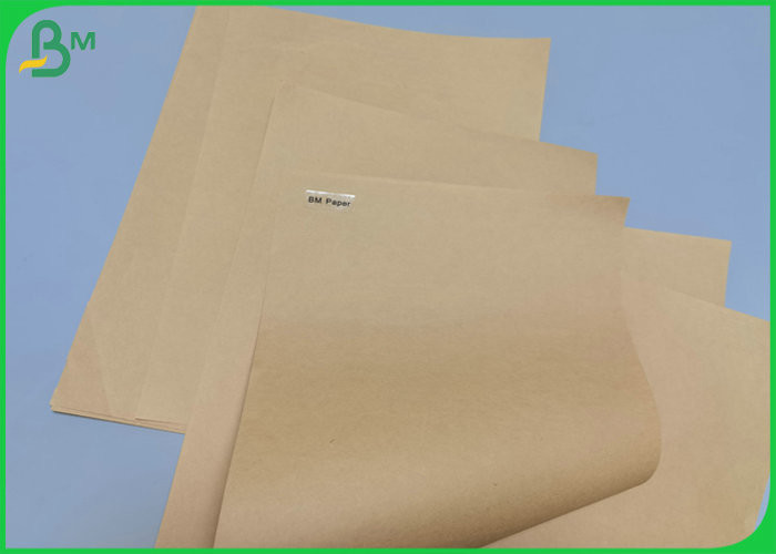 80gsm 100% Pure Wood Pulp Soft And Smooth Brown Kraft Paper For Packing