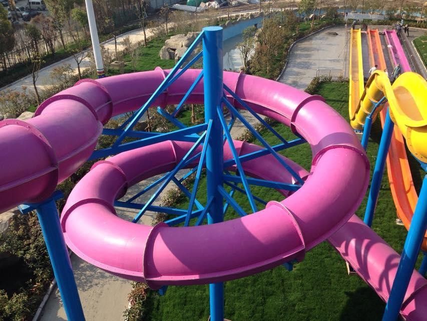 Customizable Platform Height Aqua Park Equipment Constructed with Top- Fiberglass Material