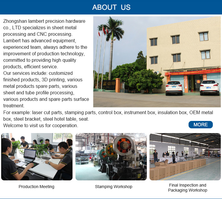 Stamping Bend Weld Sheet Metal Fabrication Services Ra0.8