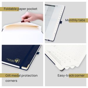 Vertical Layout Custom Academic Planner From Jul 2023 To Jun 2024