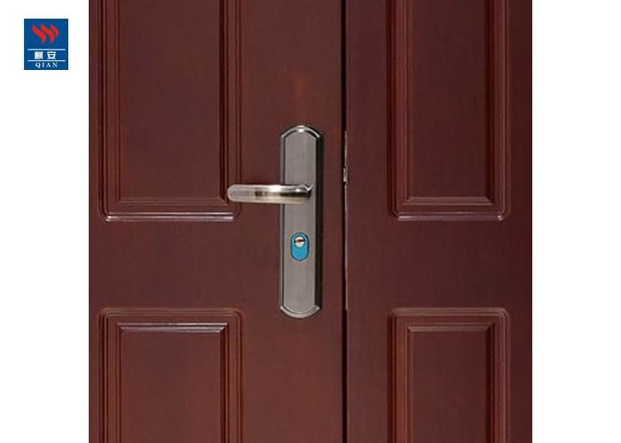 Double MDF Laminated Fire Rated Interior Fireproof Fire Wooden Door Manufacturer