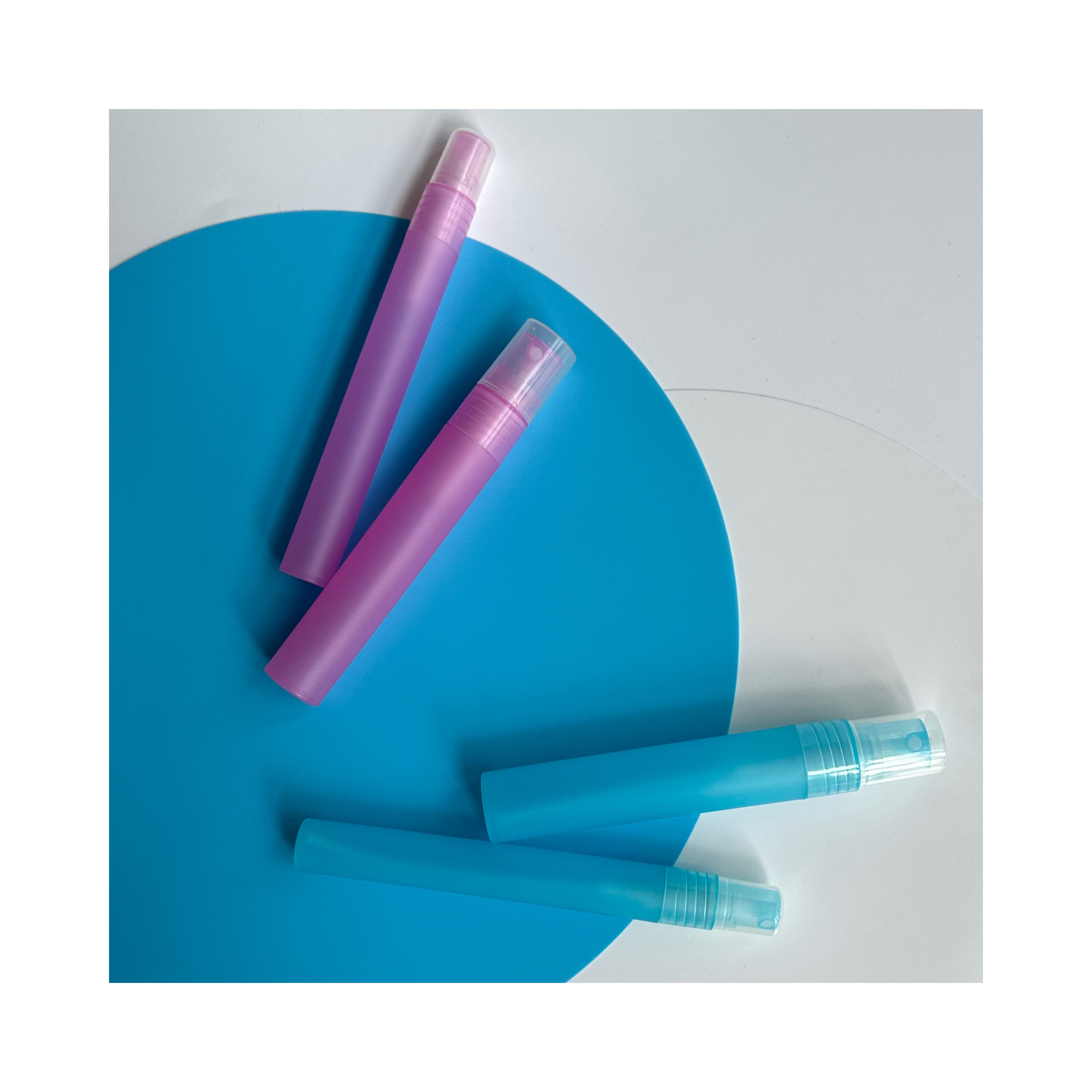 Industrial 5ml 10ml Volume Refillable Perfume Atomizer with Round Pen Cover Perfume Spray