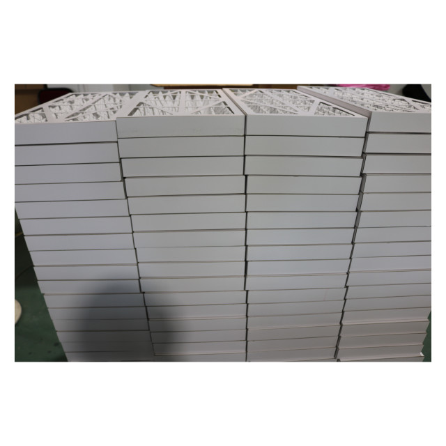 G4 Frame Industrial Cardboard Air Pre Filter Pleated Panel Air Filter