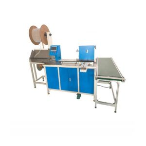 Max Width 420mm Double Loop Wire Binding Machine 1-1/4 Pitch Automatic