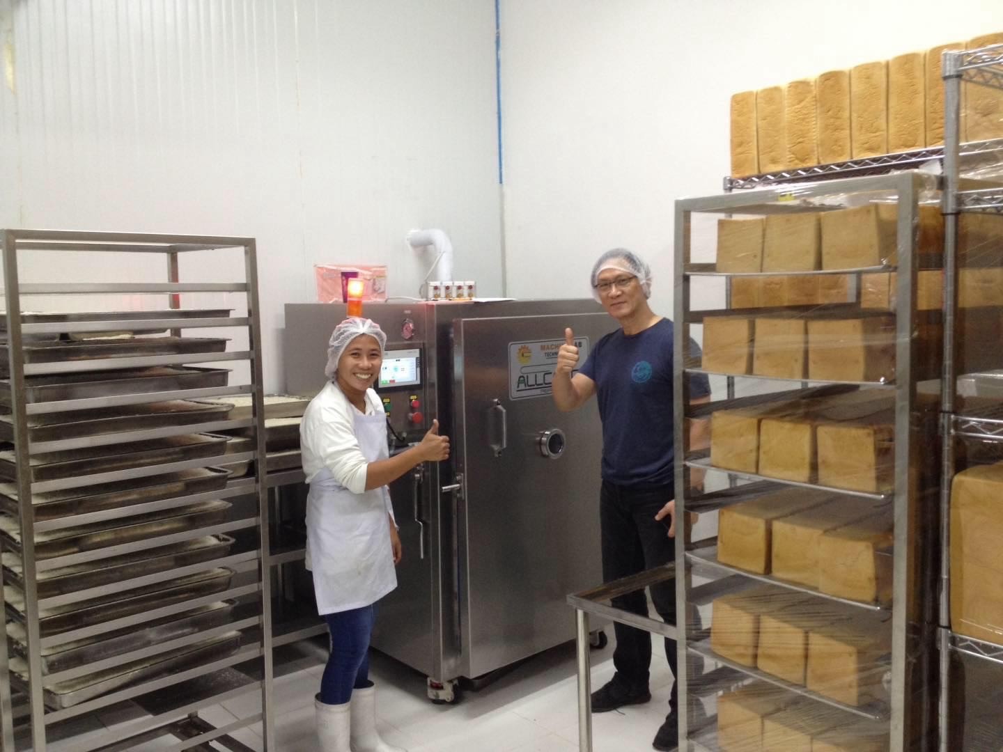 R404A 21KW Stainless Steel Vacuum Cooler For Pizza