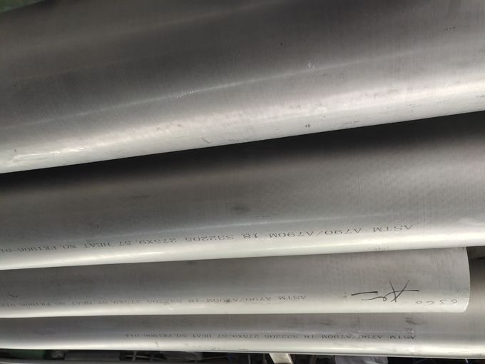 UNS S31803 273.05*9.27*6000mm Duplex Stainless Steel Pipes 1.65 - 50mm Thickness 0