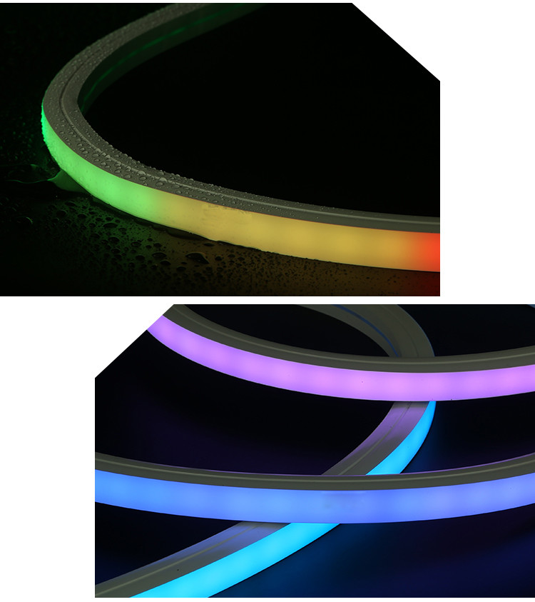 16*16mm Smd5050 Led Neon 24V Flexible Led Strip Waterproof Neon Lights