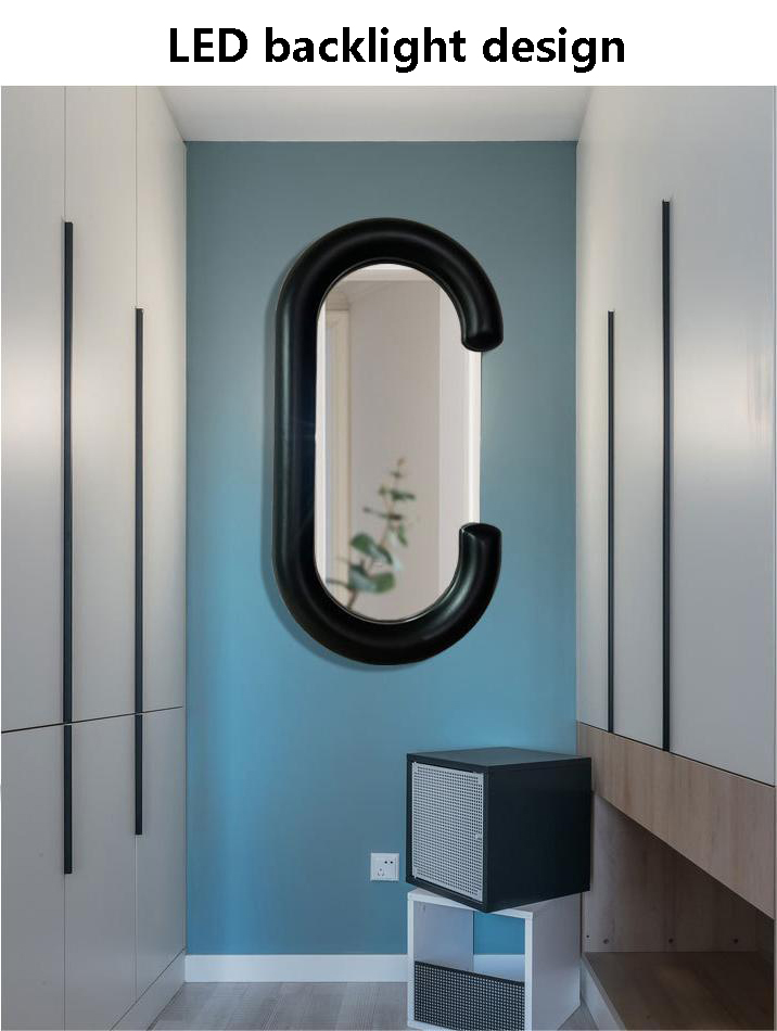 OEM Makeup Hanging Freestanding Full Length Mirror 80x180cm