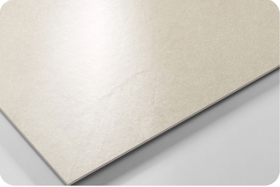 Beige Non-Slip Balcony 48"X24"Tiles And Exterior Wall SGS Baby Face Glazed Porcelain Tile