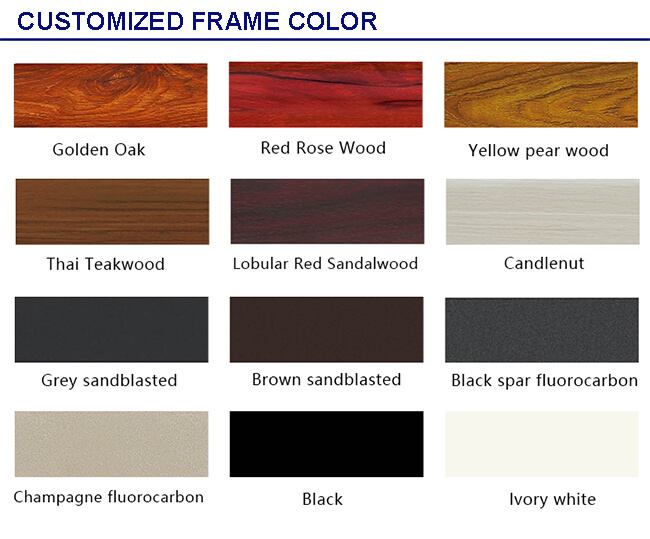 aluminium casement window 