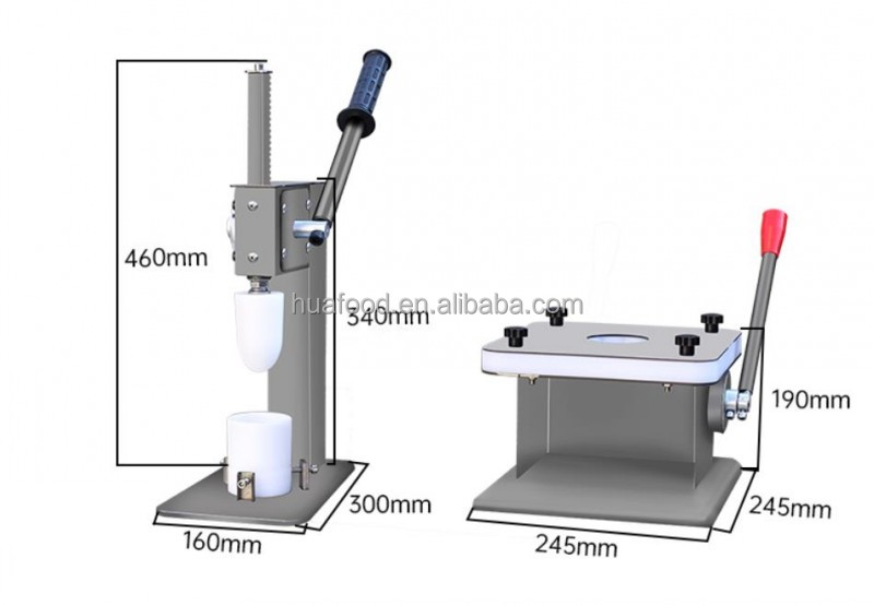 Best selling pie crust press equipment chinese-momo-making-machine home momo making manul machine