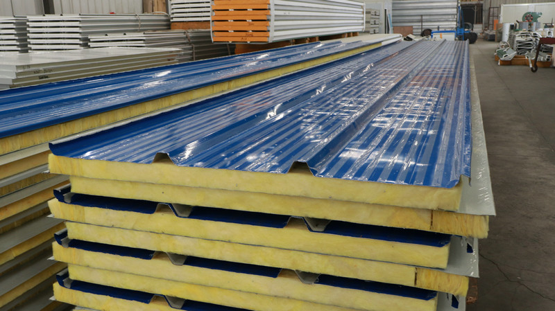 Heat Insulated Glass Wool Sandwich Panel