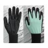Buy cheap Precision Machinery Foam Palm Coating Nylon 15 Gauge Hand Safety Gloves from wholesalers