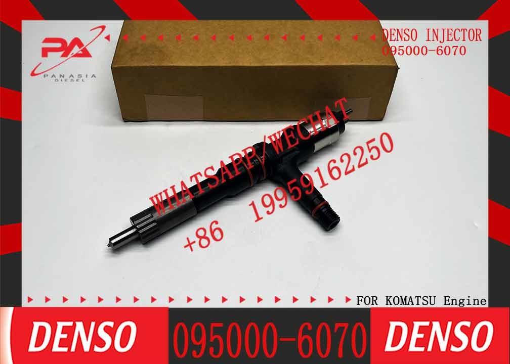 Excavator Diesel Engine Repair Parts 095000-6070 Injector 6251-11-3100 SAA6D125E Engine Fuel Injector PC400-8 PC450-8