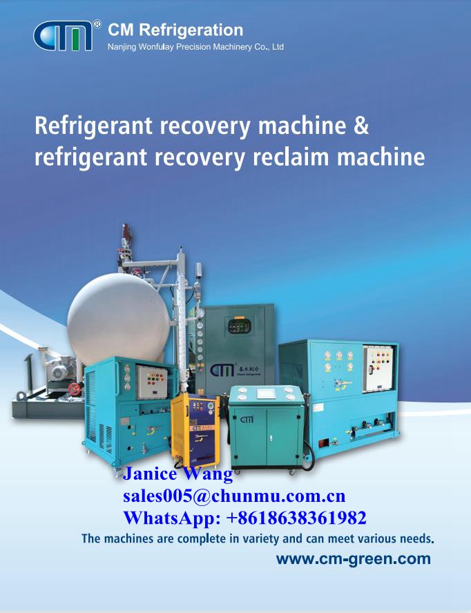 Dual Filling System CM8600 Automatic Refrigerant Charging Equipment 380V/50HZ