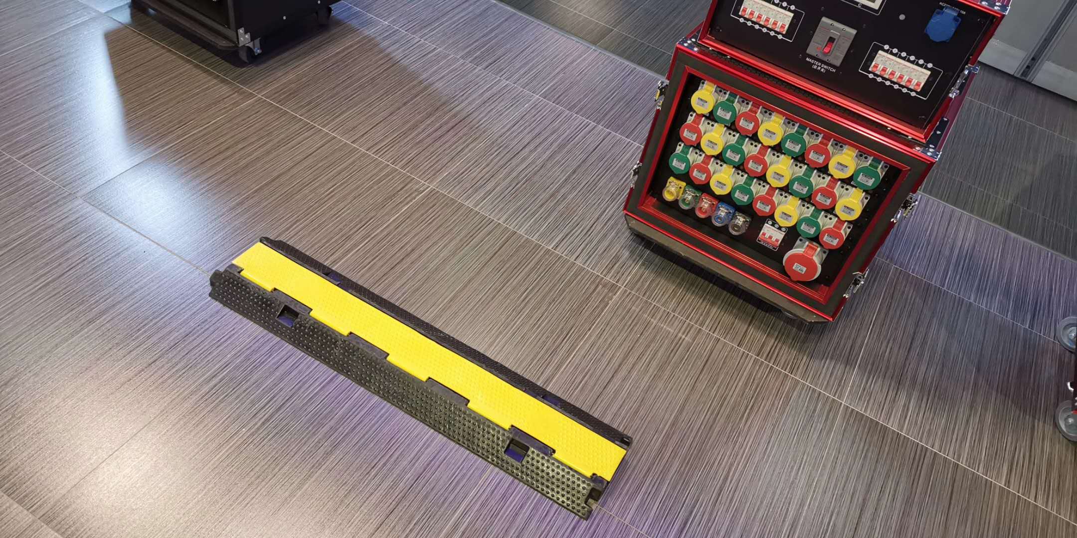 ABL 2 Channel Stage Performance Rubber Cable Protector Ramp