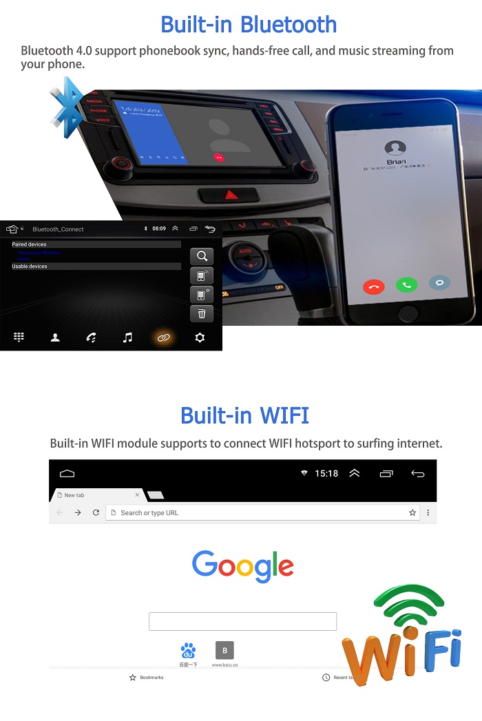 Best Price 7 inch Hifi Car Stereo 1G Ram 16G Rom Android Car DVD Player