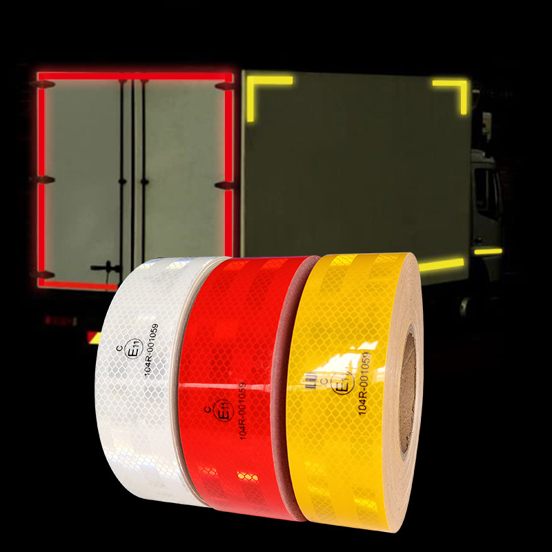 ECE 104R High Intensity Reflective Conspicuity Tape For Vechiles Self Adhesive