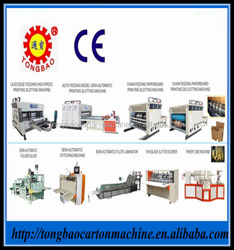 Plastic Packaging Material Carton Box Rotary Slotting Machine for Packaging Materials