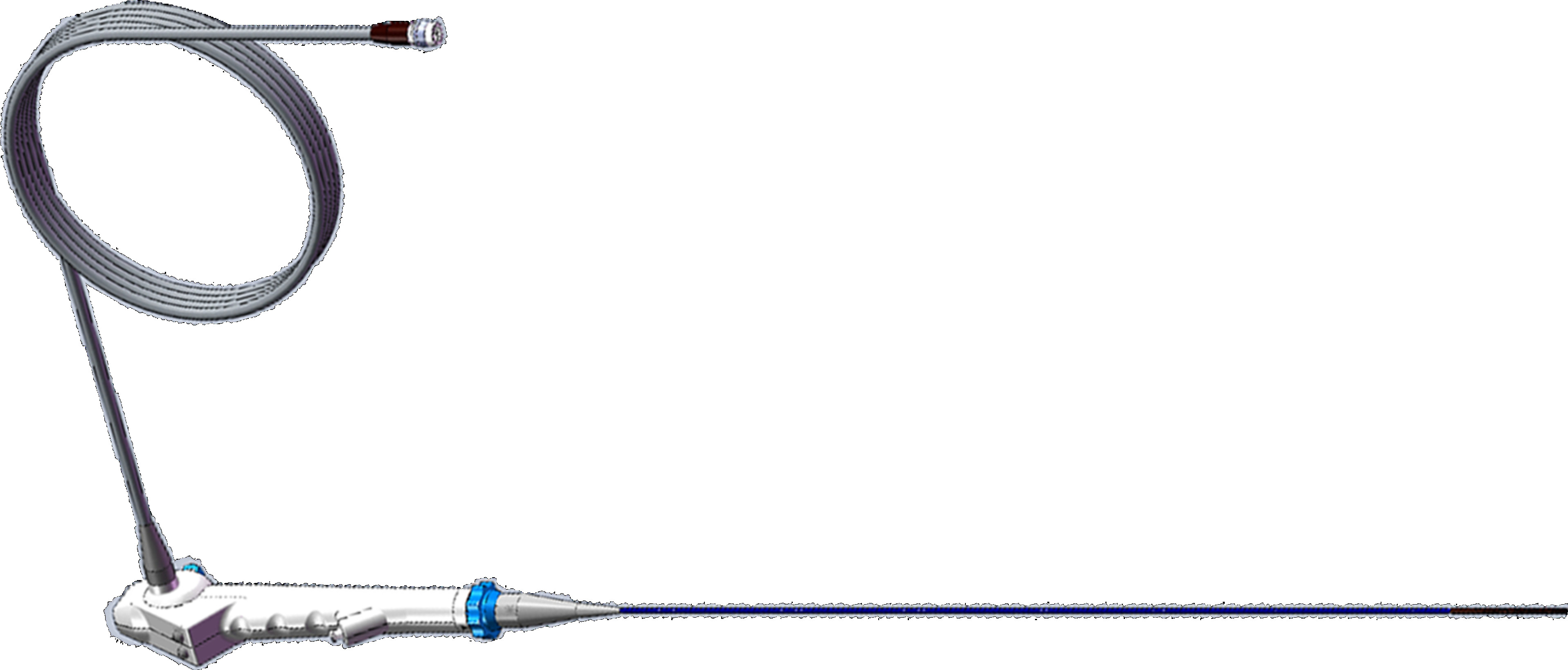Medical Pebax Ureter Digital Flexible Ureteroscope For Urology Endourology