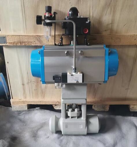 F91 Pneumatic Isolation Valves For Vents Air / Turbine Drain Actuator