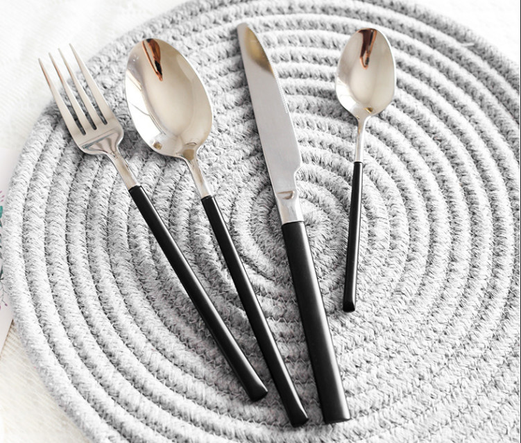 NEWTO Stainless Steel Hotel Cutlery Set/Banquet Tableware/Dinnerware Whole Series