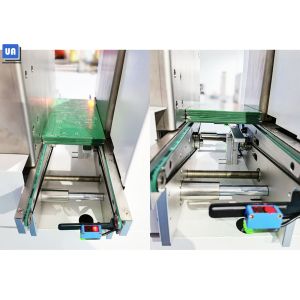 150W PCB Control Unloading Machine PCB Destacker Push Up Stacker 9s Circle