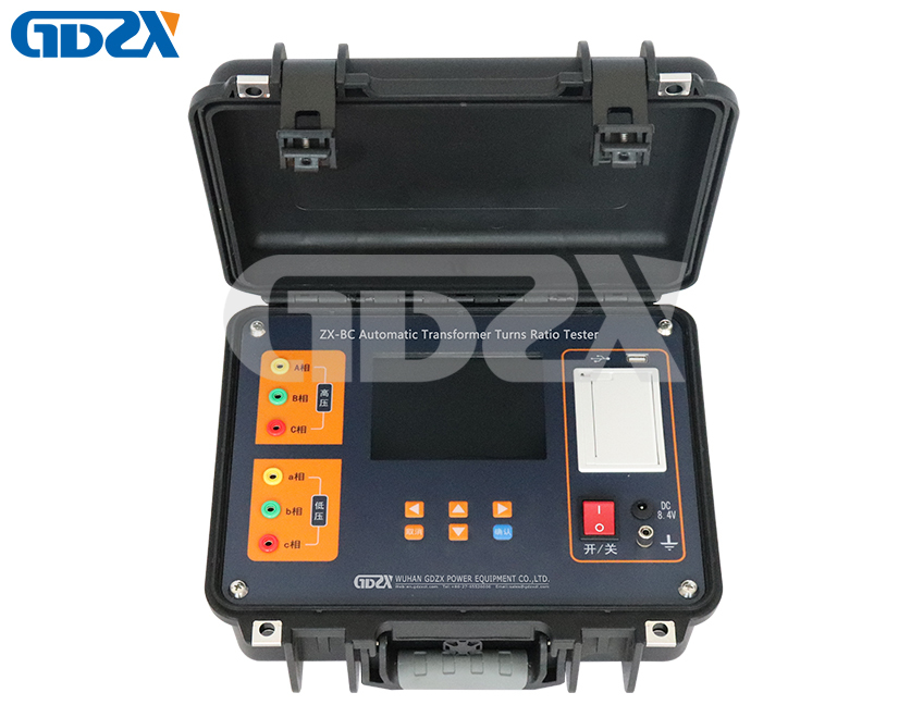 ZX-BC Automatic Power Transformer Testing Equipment / 1-10000 Range Turns Ratio Test Meter