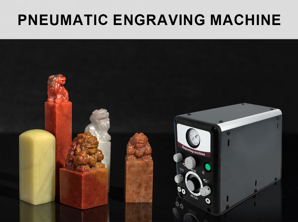 280*150*190mm Pneumatic Jewelry Engraving Machine 400-8000rpm