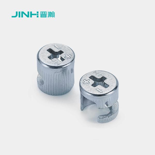 Quality 12mm Diameter Minifix Cam Locks Off Center Design Furniture Cam Connector For Rta Furniture for sale