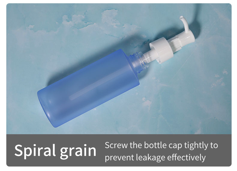 Screw Cap 120ml Lotion Bottle Customized Color Plastic Pump Bottle Screen Printing