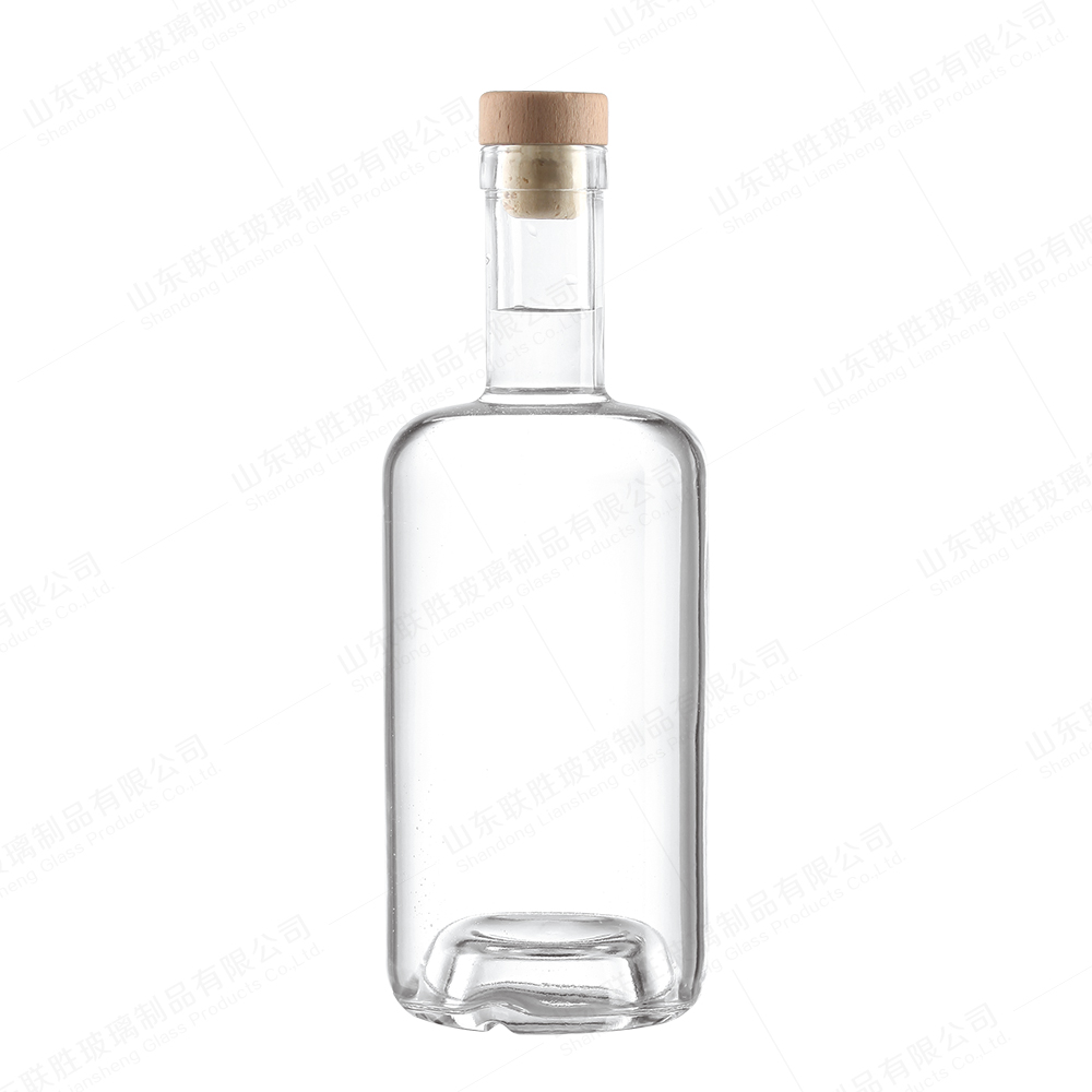 Hot Stamping Glass Bottle for Healthy Lead-free Material and Customized Engraving