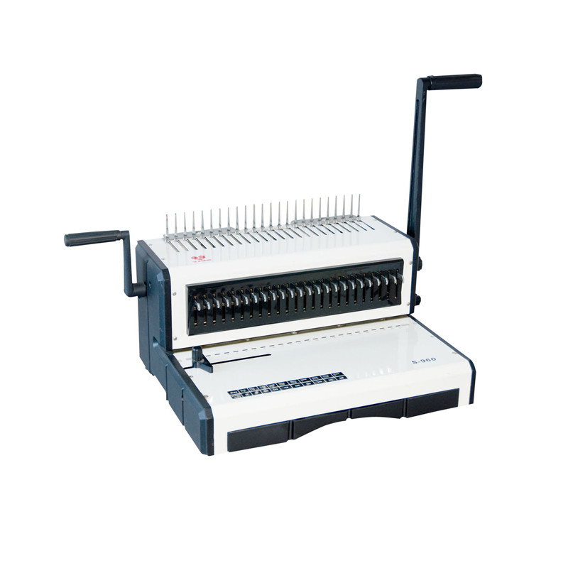 34 Holes 300mm Width Paper Punching Binding Machine