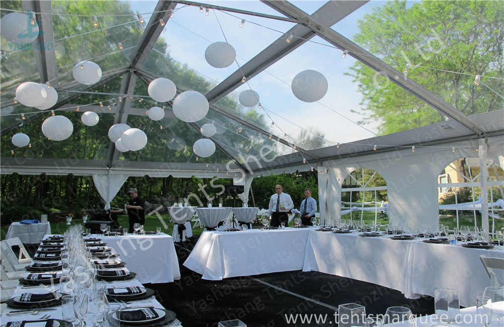 Grey Temporary Tent Structures Outdoor Storage Canopy 100km/h Wind Load
