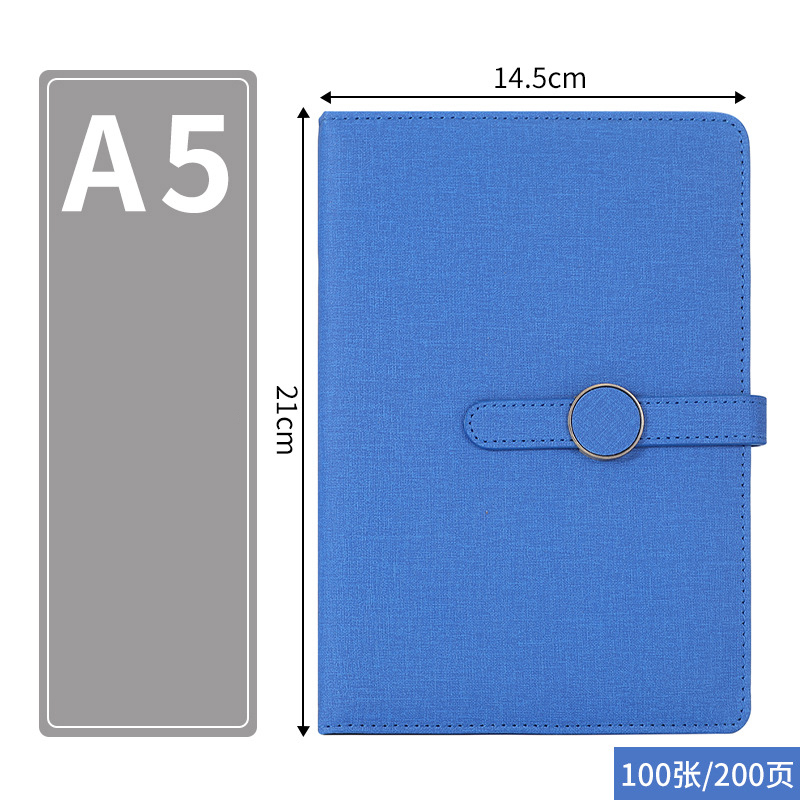 Professional A5 Spiral Binding Journal Notebook for Daily Business Office Work Notepad