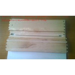 Birch solid wood dovetail drawer components with UV coat drawer box drawer front